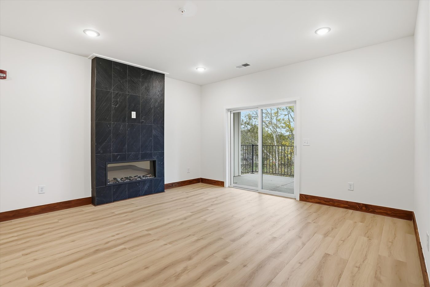 Completed interior at Smoky Mountain Flats